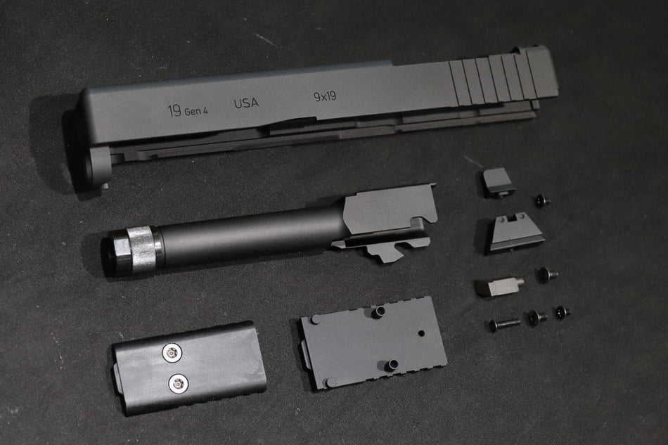 Bomber CNC Aluminum Model 19 MOS Slide Kit for Umarex / VFC G19 Gen4 GBB Series Limited ( SOCOM - MK27 Mod 2 )