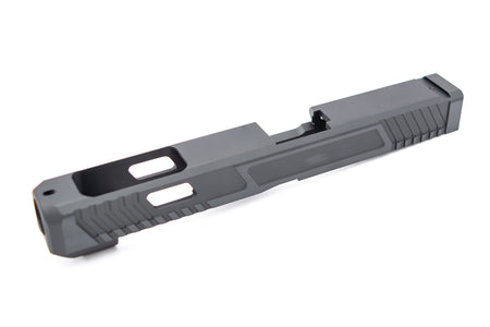 Bomber CNC Aluminum T** Style 34 Slide Set For TM G34 Gen4 GBB Pistol Series ( Shiny black )