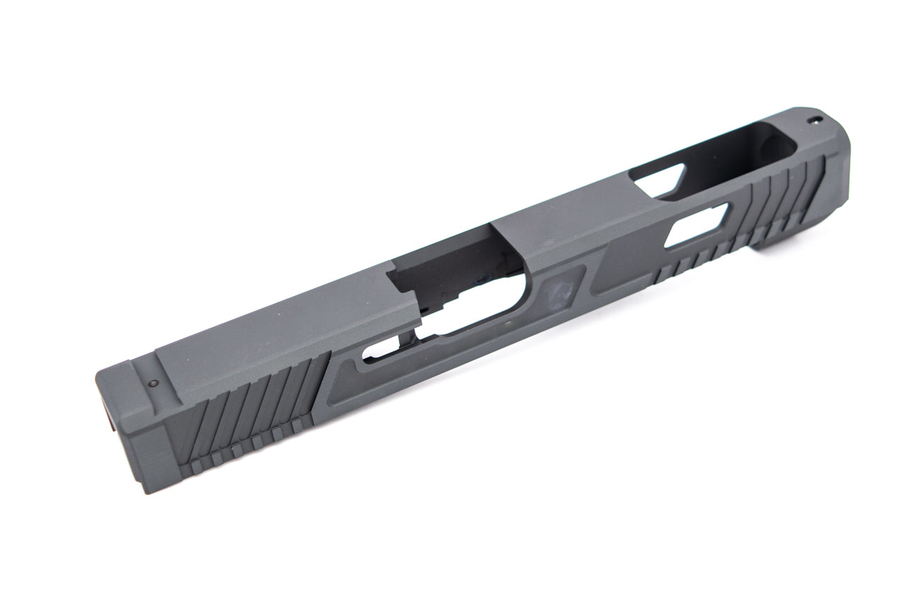 Bomber CNC Aluminum T** Style 34 Slide Set For TM G34 Gen4 GBB Pistol Series ( Shiny black )