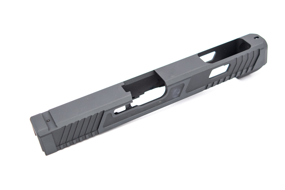 Bomber CNC Aluminum T** Style 34 Slide Set For TM G34 Gen4 GBB Pistol Series ( Shiny black )