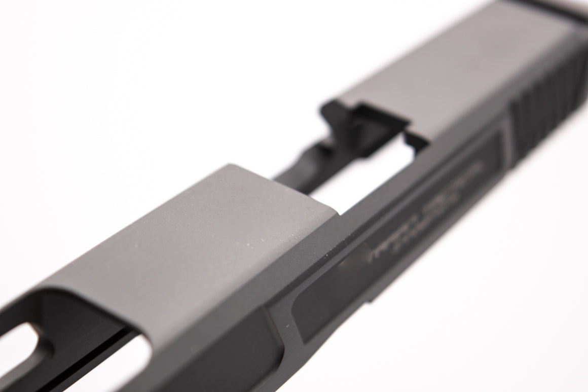 Bomber CNC Aluminum T** Style 34 Slide Set For TM G34 Gen4 GBB Pistol Series ( Shiny black )