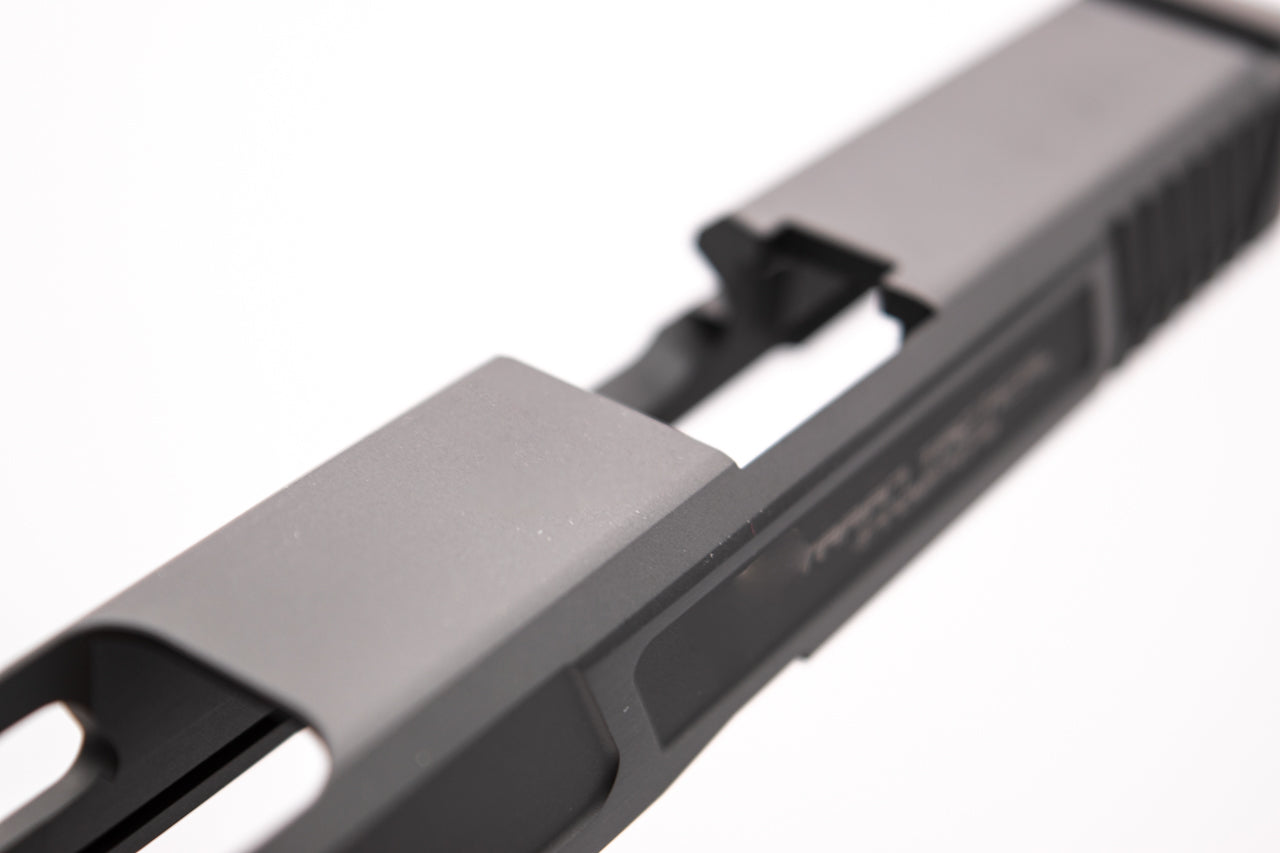 Bomber CNC Aluminum T** Style 34 Slide Set For TM G34 Gen4 GBB Pistol Series ( Shiny black )