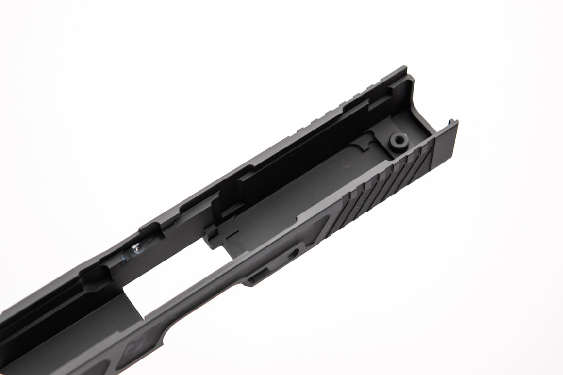 Bomber CNC Aluminum T** Style 34 Slide Set For TM G34 Gen4 GBB Pistol Series ( Shiny black )