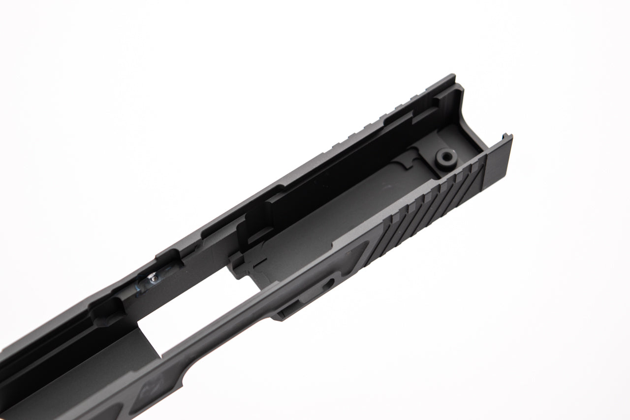 Bomber CNC Aluminum T** Style 34 Slide Set For TM G34 Gen4 GBB Pistol Series ( Shiny black )