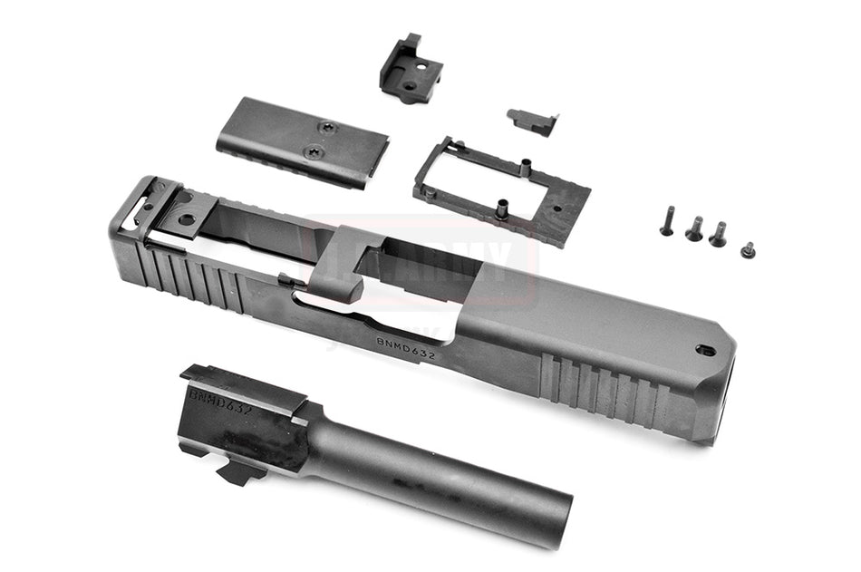 Bomber Full Steel 45 Gen5 MOS Slide Kit for Umarex / EF / VFC Glock 45 G45 Gen5 GBB Series Limited