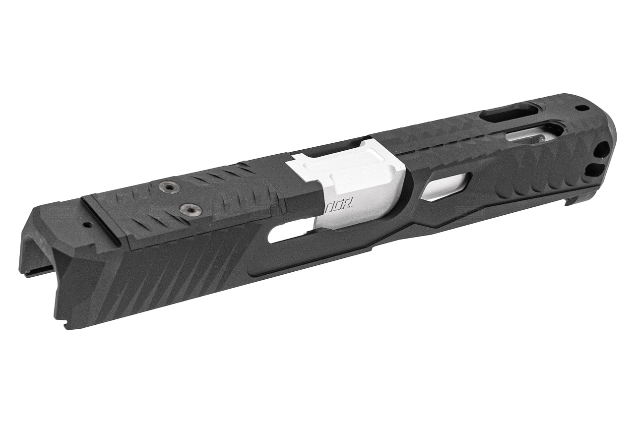 Bomber CNC Aluminum G47 NOS XP Style Slide Set For Umarex VFC Glock 17 Gen5 GBBP