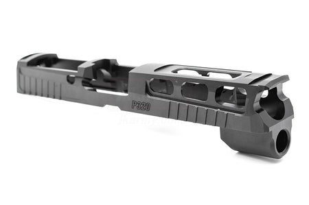 Bomber CNC Aluminum PRO-CUT ( 4.7 inch ) Slide Kit for SIG / VFC P320 M17 GBB Series ( Black )