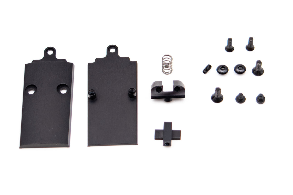 Bomber CNC Aluminum PRO-CUT ( 4.7 inch ) Slide Kit for SIG / VFC P320 M17 GBB Series ( Stainless Grey )