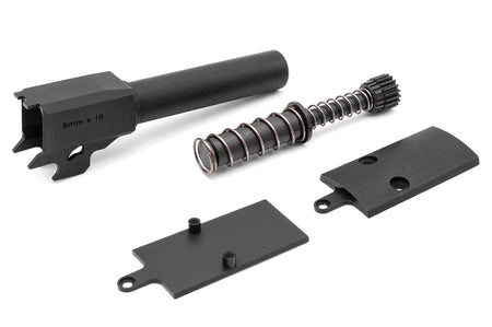 Bomber CNC Aluminum PRO-CUT ( 3.9 inch ) Slide Kit for SIG / VFC P320 GBB Series ( M18 Size )-Grey