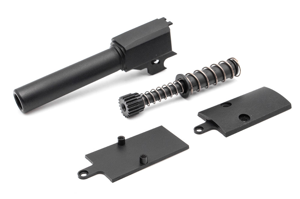 Bomber CNC Aluminum PRO-CUT ( 3.9 inch ) Slide Kit for SIG / VFC P320 GBB Series ( M18 Size )-Grey