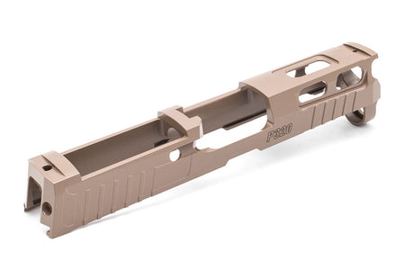 Bomber CNC Aluminum PRO-CUT ( 3.9 inch ) Slide Kit for SIG / VFC P320 GBB Series ( M18 Size )-Grey