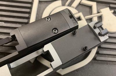 Bomber CNC Aluminum PRO-CUT ( 3.9 inch ) Slide Kit for SIG / VFC P320 GBB Series ( M18 Size )-Grey