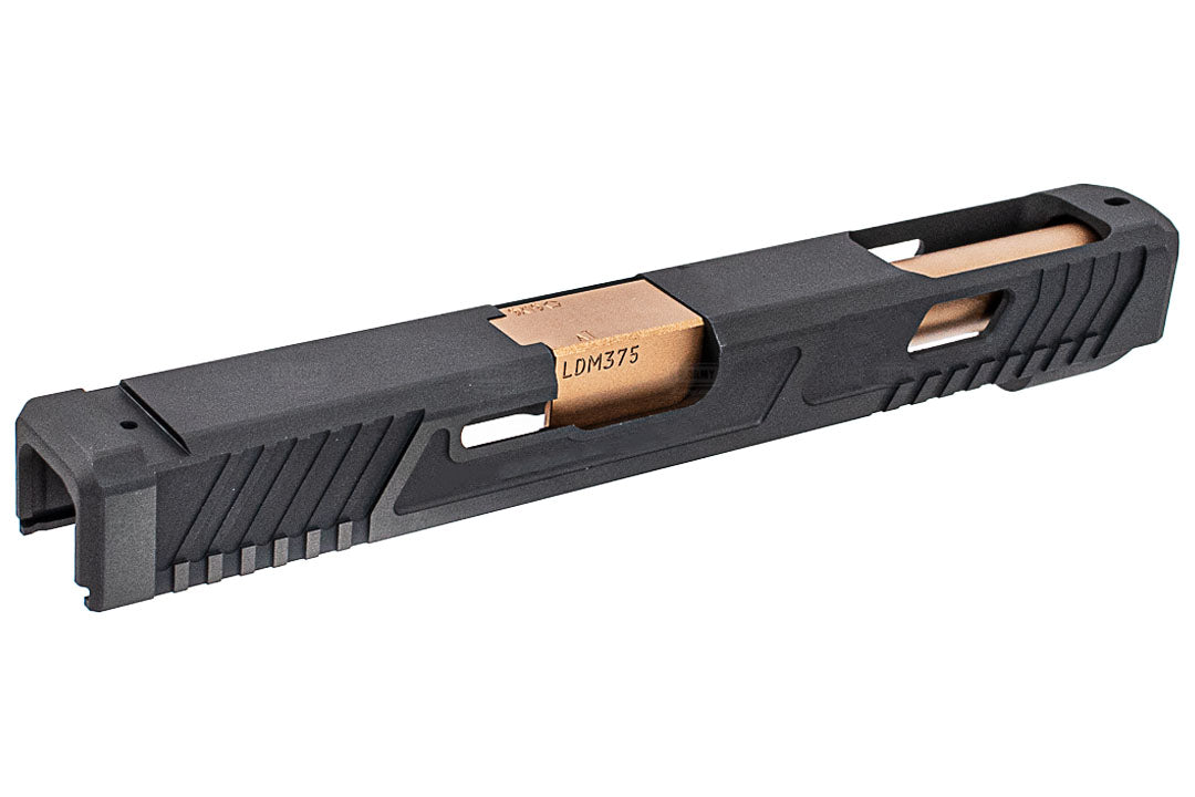 Bomber CNC Aluminum T Style G34 Slide Set For Marui TM G17 / G34 Gen3 GBBP Series