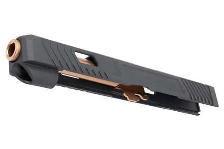 Bomber CNC Aluminum T Style G34 Slide Set For Marui TM G17 / G34 Gen3 GBBP Series