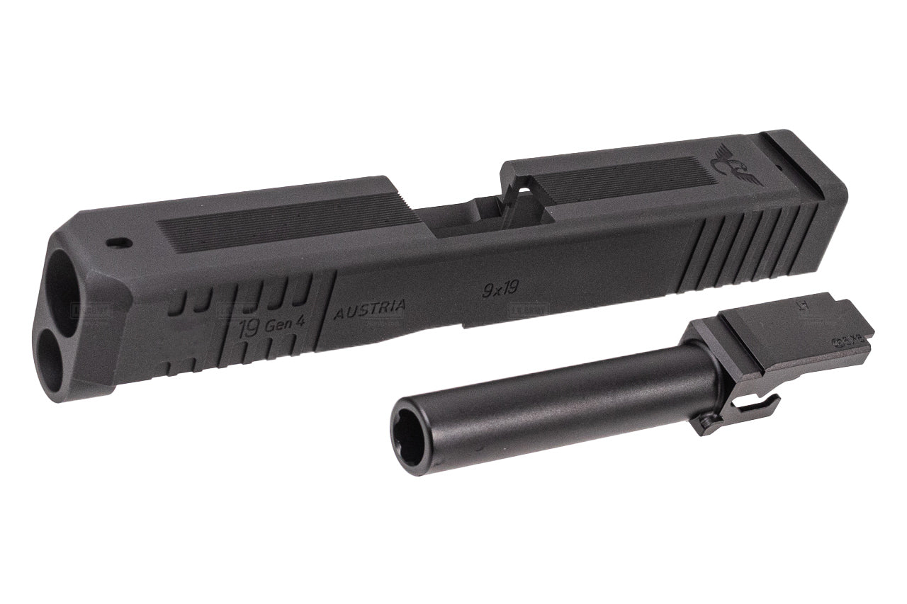 Bomber CNC Aluminum 19 WC Style Slide Kit For Marui TM G19 Gen4 GBBP