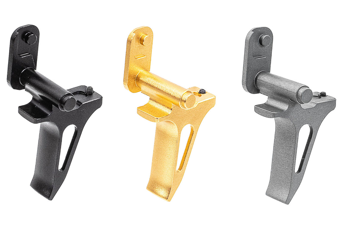 Bomber CNC Aluminum FS Type Adjustable Trigger For SIG AIR / VFC P320 M17 M18 X Carry GBBP-Grey