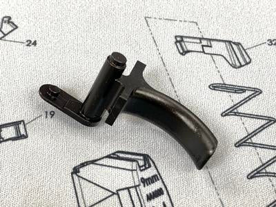 Bomber CNC Steel Trigger ( Lightweight Type ) for VFC/KA SIG M17 ( SIG AIR P320 M17 Airsoft GBB Pistol Series )