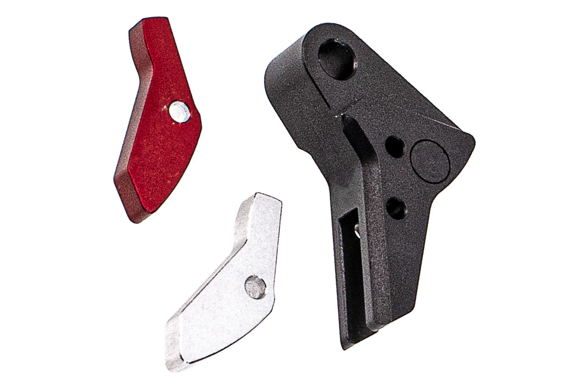 Bomber CNC Aluminum T Style Trigger For Marui TM G Model G17 Gen3 GBBP Series