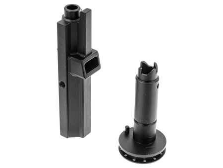 Bow Master 7 Series Aluminum CNC Loading Nozzle with Ultra Stabilize Valve Set For UMAREX / VFC MP5 GBB V2 ( Version 2 ) ( 22-23 Black Edition )