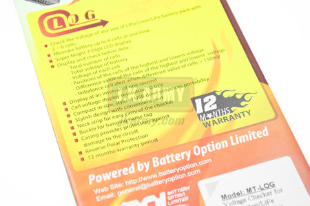 BOL LOG Checker of Voltage & Balance for Lipo, Lilon, LiFe Battery