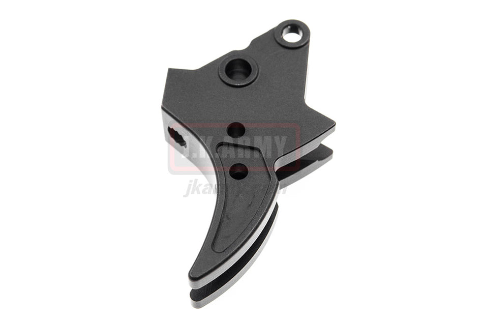 Bomber S-Style (Curved) Adjustable Trigger for Marui Airsoft M&P9 GBB series ( BK )