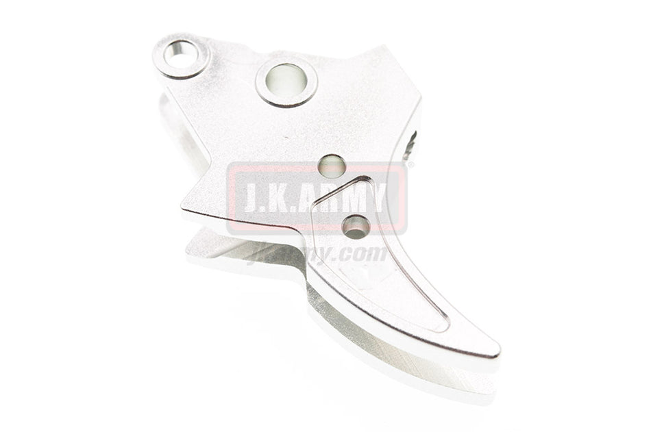 Bomber S-Style (Curved) Adjustable Trigger for Marui Airsoft M&P9 GBB series ( SV )