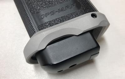 Bomber CNC Aluminum TT Type Magwell for Marui Hi-Capa GBB Series ( Black )