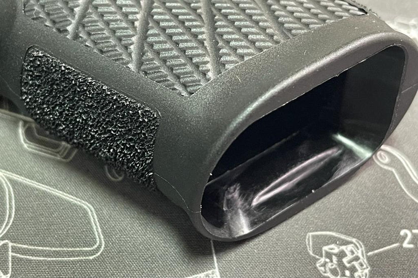 Bomber P320 WC Style Polymer Frame Grip for SIG AIR / VFC P320 M17 M18 GBBP Series ( Carry size )-Black