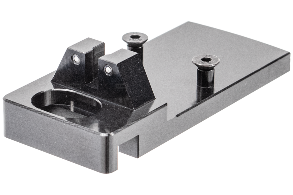 Bow Master Night Rear Sight RMR Mount For Umarex / VFC HK53 / MP5 / G3 GBB & TM MP5A5 Next Gen AEG