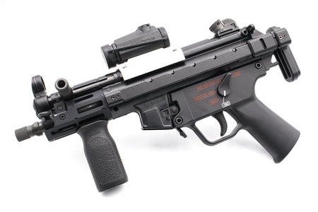 Bow Master MP5 T1 / T2  Low Profile Mount for Umarex / VFC / WE / TM MP5 , HK53 , G3 Series ( Black ) ( CNC Aluminum )