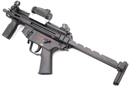 Bow Master MP5 T1 / T2  Low Profile Mount for Umarex / VFC / WE / TM MP5 , HK53 , G3 Series ( Black ) ( CNC Aluminum )