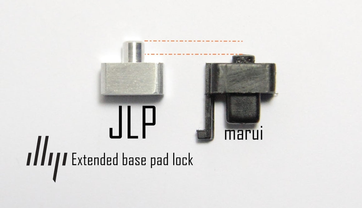 JLP +1 BB Magazine Base Pad Lock For Tokyo Marui TM Hi-Capa Magazines ( 4pcs/pack )
