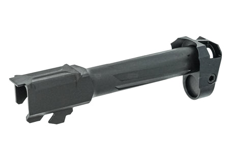 BPW CNC Steel R Style Outer Barrel With Compensator Set For Umarex VFC Glock 45 / 19 GBBP