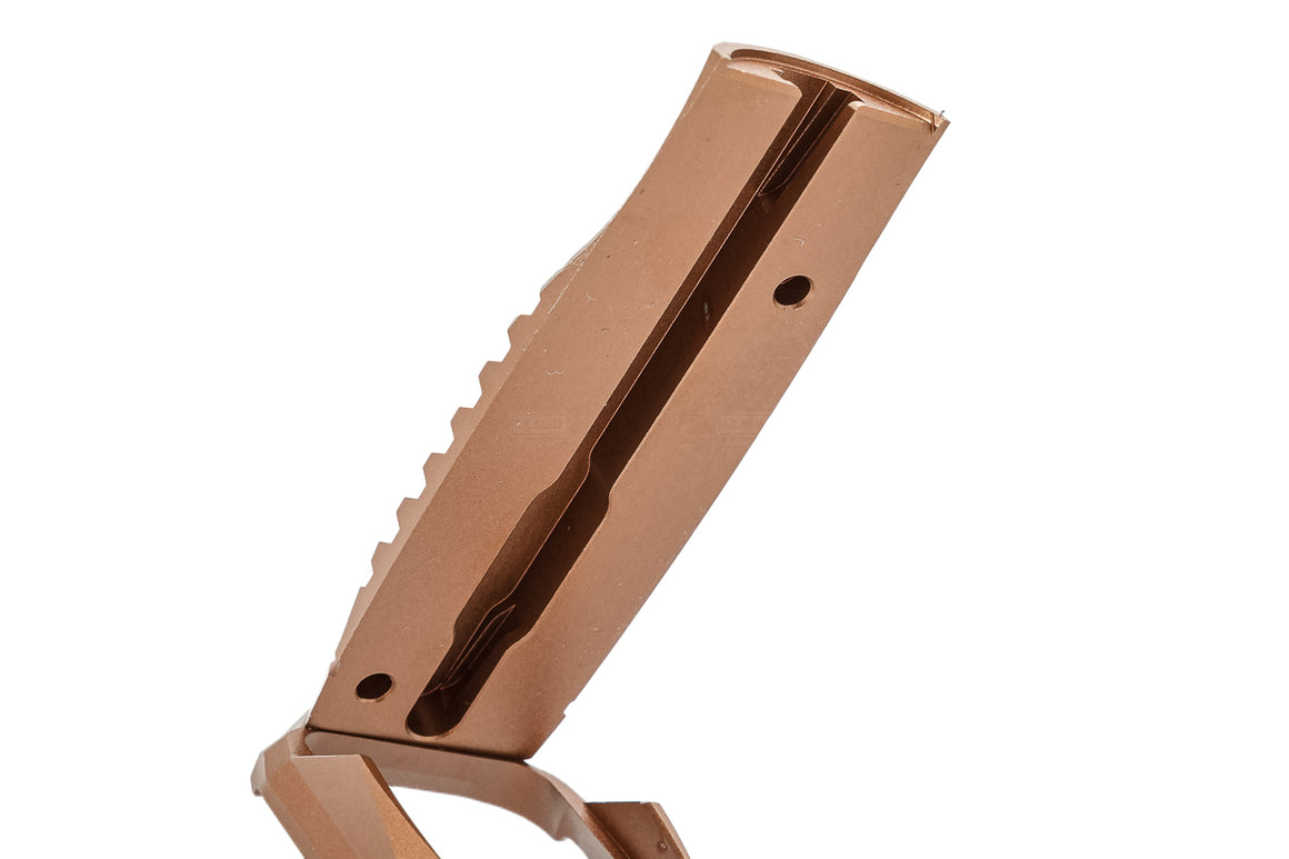 BPW CNC Aluminum RA Style Back Strap & Magwell Set For Para Bellum P365 X-marco SI SMP Conversion Kit -Bronze