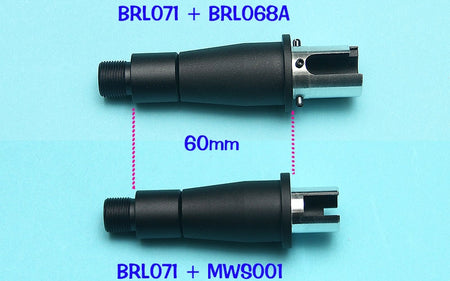 G&P 18mm Outer Barrel Extension ( 16M / CW )