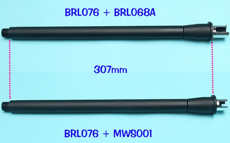 G&P 265mm Outer Barrel Extension ( 16M / CCW )