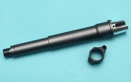 G&P 16″ 6.5″ Taper Outer Barrel for AEG ( Gray )