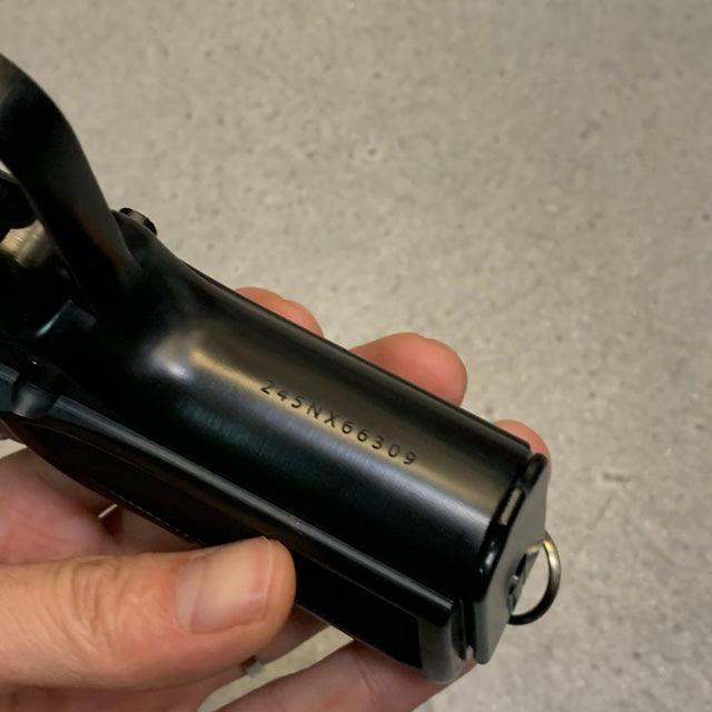 WE Browning Hi-Power MK3 GBB Pistol Airsoft ( Black ) ( Custom Marking )-No Marking ( Original Version )