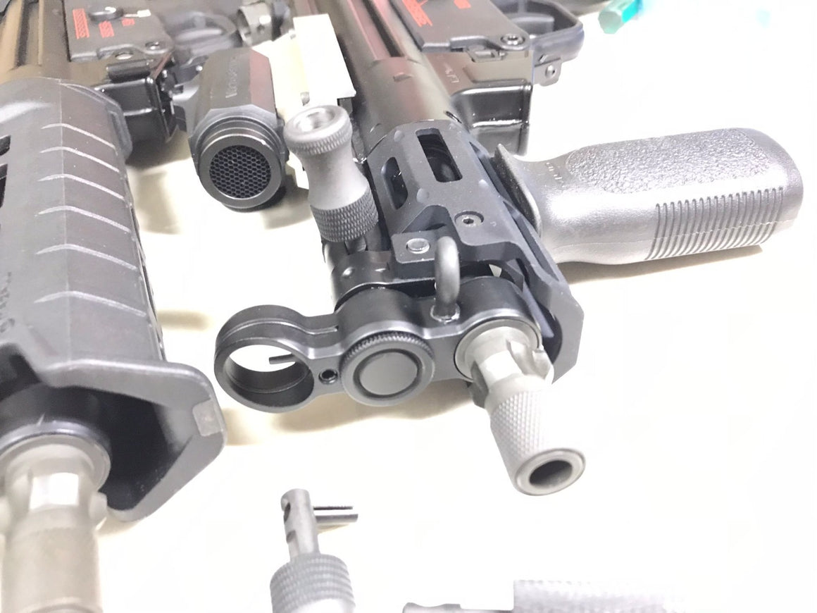 Bow Master CNC Steel Extended Handle for UMAREX / VFC MP5 & MP5K GBB-Type B