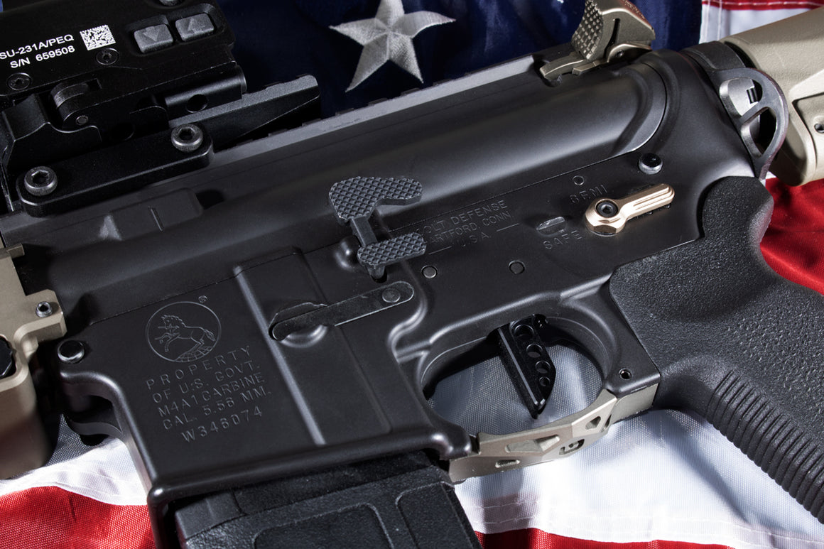 Revanchist Flat Trigger Type A For Marui TM M4 MWS GBBR