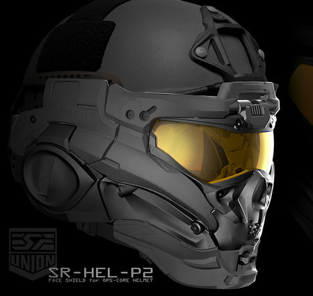 SRU Tactical Helmet Type II For FAST System Helmet ( Type 2 )-White