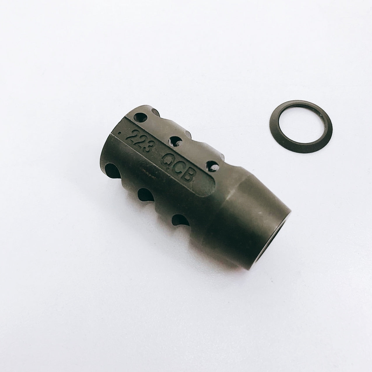 FCC QCB Style Muzzle Brake Airsoft ( 14mm CCW ) ( John Wick JW Style )