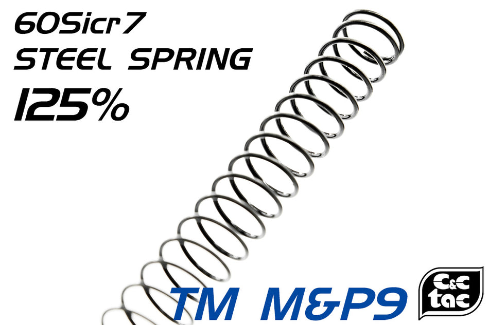 C&C Tac 125% Ultra Recoil Spring For TM G Model / M&P9 Series  ( G17 )