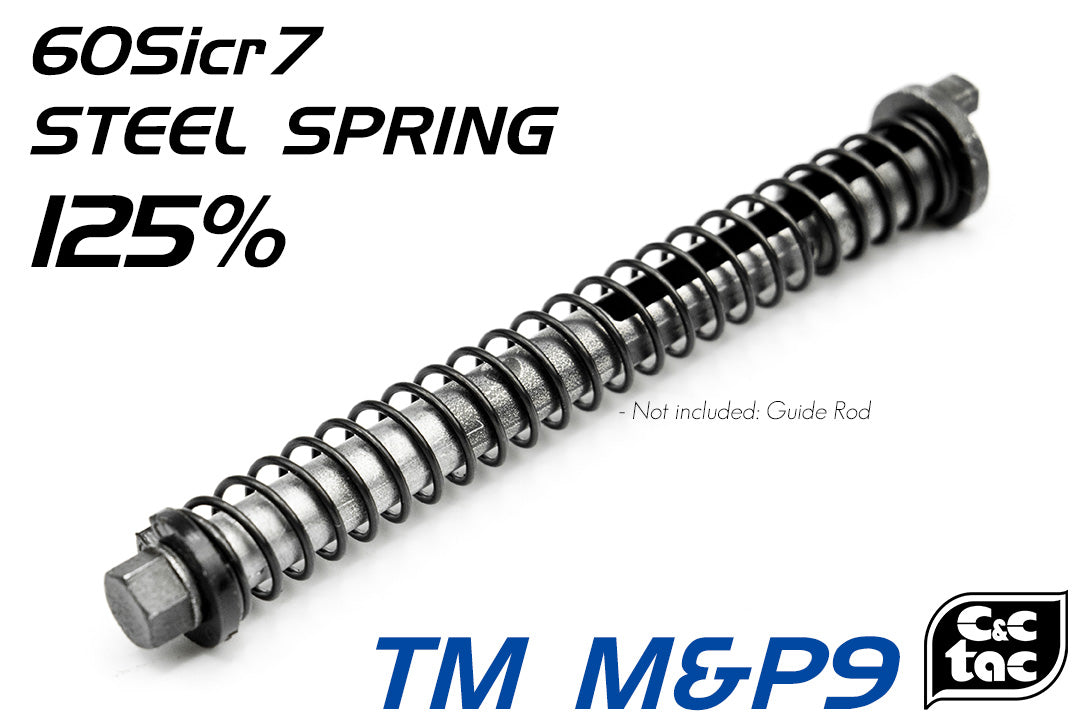 C&C Tac 125% Ultra Recoil Spring For TM G Model / M&P9 Series  ( G17 )