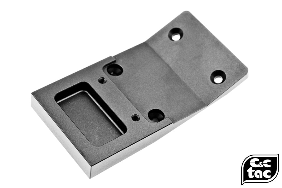 C&C Tac ANVIS Metal Ground Plate for ANVIS Mount ( Black )