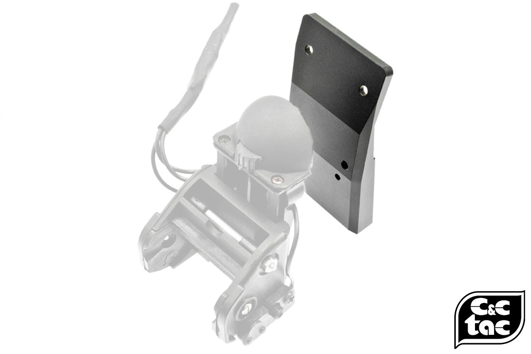 C&C Tac ANVIS Metal Ground Plate for ANVIS Mount ( Black )