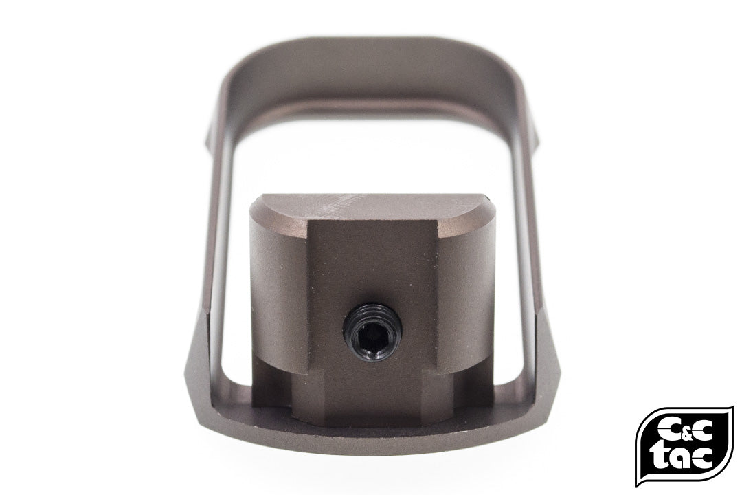 C&C Tac BKL Style CNC Aluminum Magwell for UMAREX GLOCK / TM G Series ( G Model ) ( DDC - Desert Dirt Color )