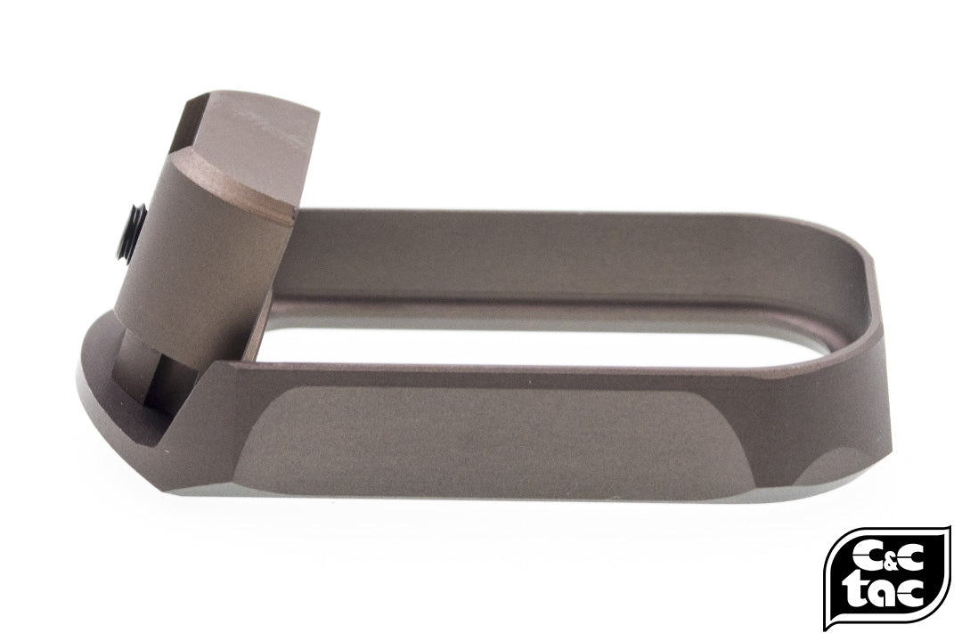 C&C Tac BKL Style CNC Aluminum Magwell for UMAREX GLOCK / TM G Series ( G Model ) ( DDC - Desert Dirt Color )