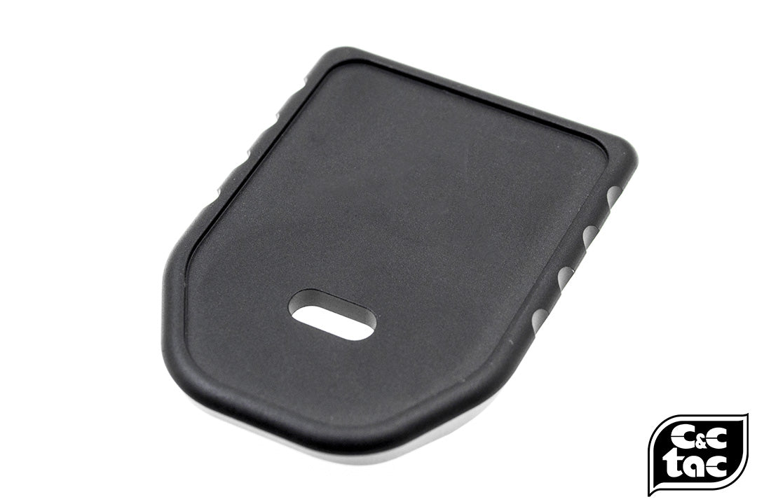 C&C Tac CNC Aluminum Magazine Base Pad For TM / WE G Series ( G Model ) ( V Style )-DDC ( Desert Dirt Color )