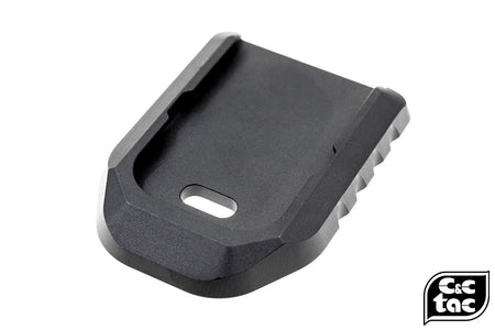 C&C Tac CNC Aluminum Magazine Base Pad For TM / WE G Series ( G Model ) ( V Style )-DDC ( Desert Dirt Color )